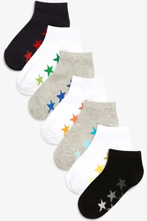 Next Verpakking van 7 paar sneakersokken met hoog aandeel katoenUK 3