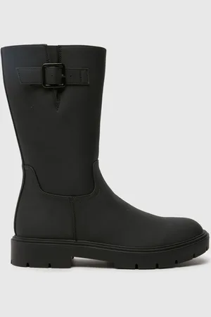 Schuh Coral Knee Black BootsEU 37 (UK 4)