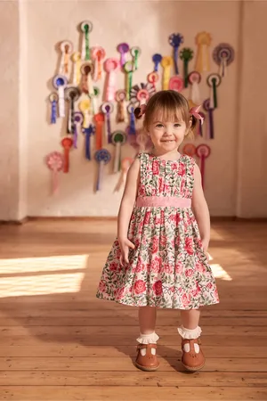 Next Cath Kidston Tie Back 100% Cotton Party Dress (3mths-8yrs)8692cm