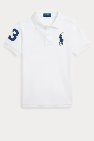 Ralph Lauren Boys Big Pony Varsity 100% Cotton Polo Shirt3 Jaar (98cm)