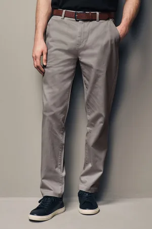 Next Zachte chino met riem36W x 35L (UK 36 XL)