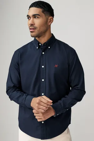 Next Oxford-hemd met lange mouwenxxxxxlarge