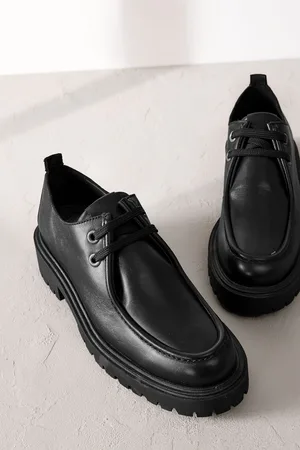 Next Premium Leather Chunky Lace-Up ShoesEU 41 (UK 7)