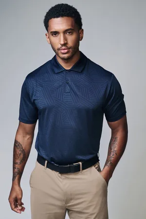 Next Active Jacquard Golf Polo ShirtXXL