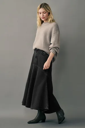 Next Fishtail denim rok van 100% katoen44 Petite