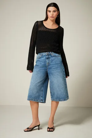 Next Longline Jort Denim Shorts40 Tall