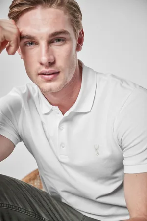 Next Piqué poloshirt met korte mouwenXXL
