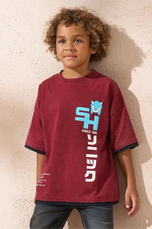 Angel & Rocket Sonic Washed Graphic 100% Cotton T-Shirt9