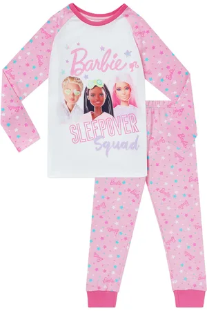 Character Girls Barbie 100% Cotton Pyjamas5