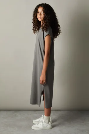 Reiss Cleo Cotton-Jersey Cap-Sleeve Dress11