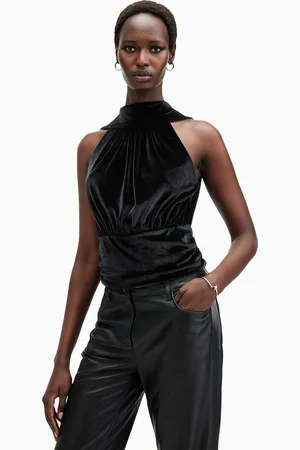 AllSaints AllSaints Bellatrix Velvet TopEU 40 (UK 12)