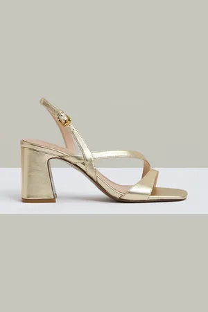 Reiss Alice bandjessandalen van leer met hakeu38