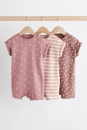 Next 100% Cotton Baby Rompers 3 Pack9