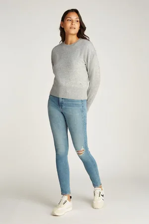 Calvin Klein Kasjmier trui met ronde hals en lange mouwenXXS