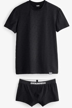 Dsquared2 Underwear Logo Print T-Shirt And Boxers Gift SetS