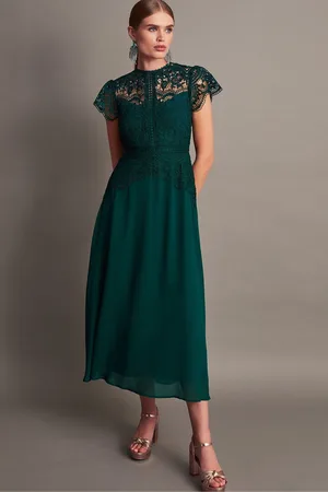 Monsoon Monica midi-jurk van kant40
