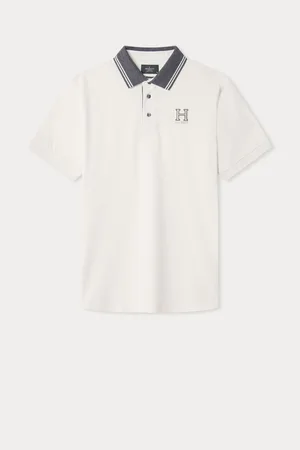 Hackett Men London White Polo ShirtS