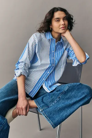 Next Oversized Long Sleeve 100% Cotton Girlfriend Shirt46