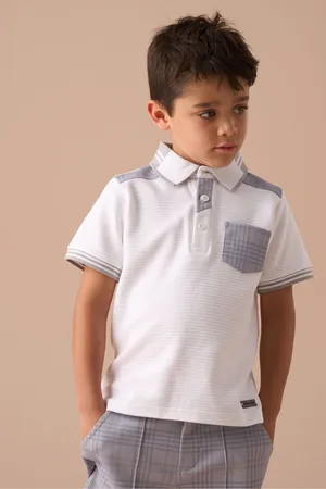 Angel & Rocket Kane Colourblock 100% Cotton Polo Shirt5