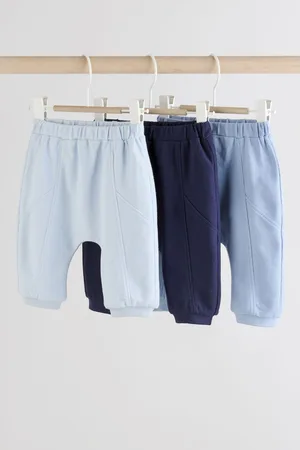 Next 100% Cotton Baby Joggers 3 Pack8086cm