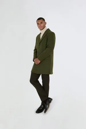 Harry Brown Josh Wool Melton Overcoat50 Standaard (UK 40 R)
