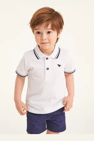 Next 100% Cotton Short Sleeve Polo Shirt (3mths-7yrs)6