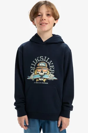 Quiksilver Youth Graphic Logo Hoodie140146cm