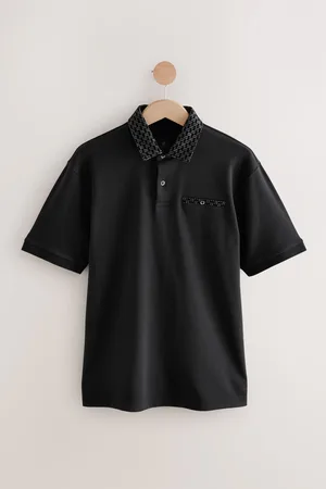 Next Poloshirt van 100% katoen met korte mouwen en stijve kraagxxxlarge