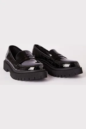 Lipsy London Chunky Quilted Loafer School ShoesEU 32 (UK 13)
