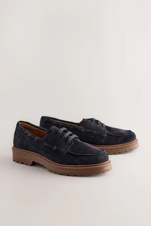 Next Forever Comfort Leather Chunky Lace-Up Boat ShoesEU 41 (UK 7)