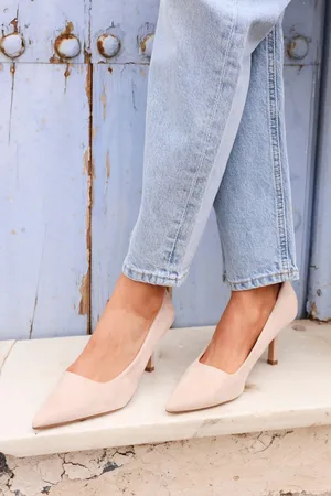 Linzi Pumps met naaldhak en spitse neus en luipaardprintEU 41 (UK 8)