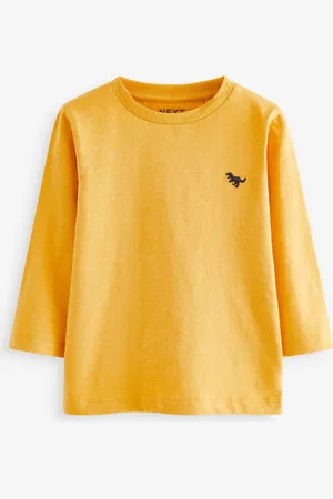 Next 100% Cotton Long Sleeve Plain T-Shirt (3mths-7yrs)5