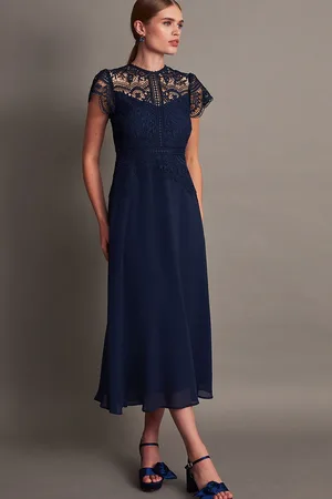 Monsoon Monica midi-jurk van kant40