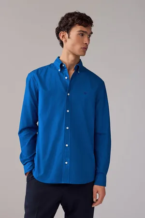 Next Long Sleeve Oxford 100% Cotton ShirtL