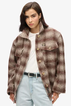 Superdry Dik ongevoerd overshirt42