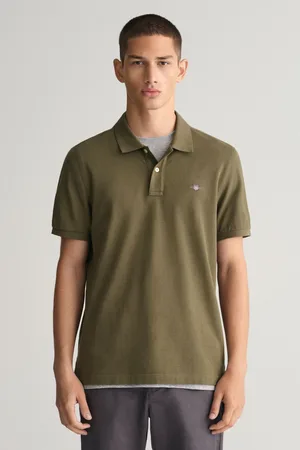 GANT Regular 100% Cotton Shield Polo ShirtM