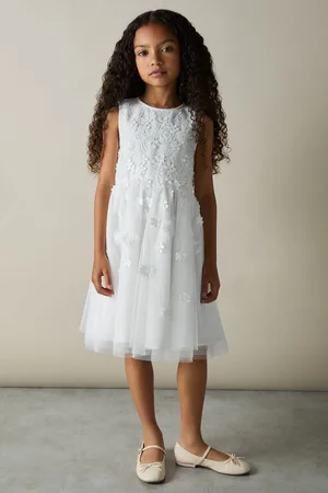 Reiss Clementine Tulle Floral-Embroidered Bridesmaid Dress4