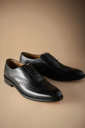 Next Signature Italian Leather Wingcap Brogue ShoesEU 40 (UK 6.5)