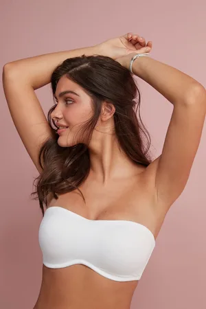 Next Minimaliserende strapless bandeaubeha zonder vulling in cupmaat DD+65 DD