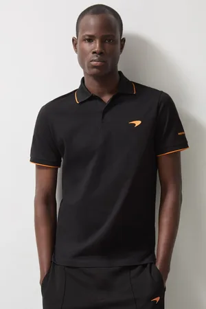 Reiss Crypto McLaren F1 Team Cotton Polo ShirtLarge