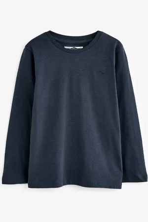 Next 100% Cotton Long Sleeve Plain T-Shirt (3mths-7yrs)1.5