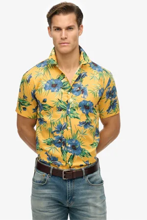 Superdry Hawaiian Print ShirtLarge