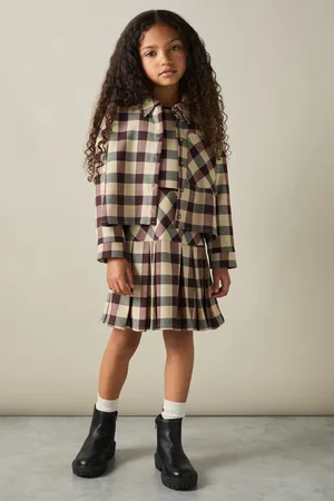 Reiss Elif Oversized Woven Check Shirt9