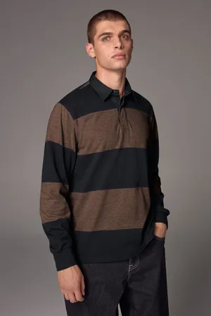 Next Long Sleeve Rugby 100% Cotton Shirt4XL