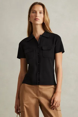 Reiss Gebreid Mimo poloshirtXS