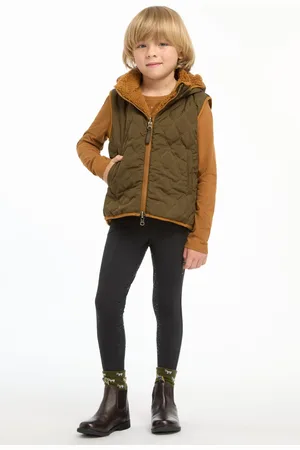 LeMieux Mini Elsie Reversible Petrol Gilet5