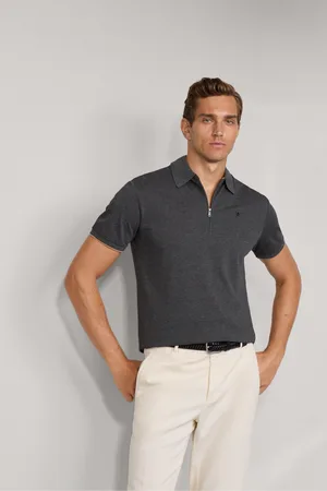 Hackett Men London 100% Cotton White Polo ShirtL