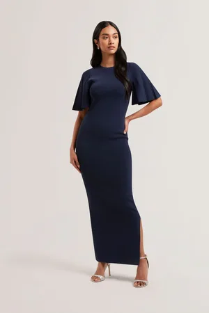 Ted Baker Alenha Knitted Angel Sleeve Mini Dress38