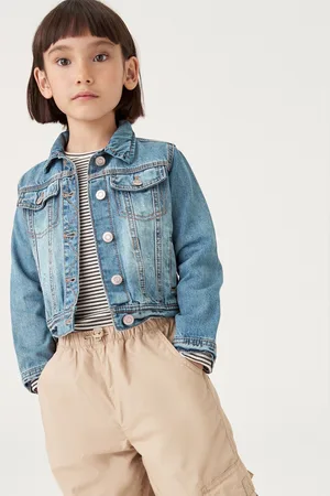 Next Denim Heart Western 100% Cotton Jacket (3-16yrs)4 Jaar (104cm)