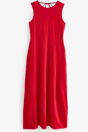 Next 100% Cotton Maxi Jersey Dress44tall